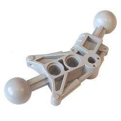 32482-9G Bionicle Toa been lichtgrijs (klassiek) gebruikt *