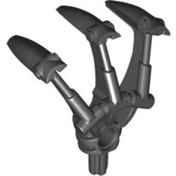 32506-11G Bionicle klauw met as zwart gebruikt *