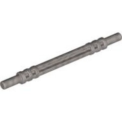 32580-66G Technic, zachte as lengte 7 noppen grijs, lichtparel gebruikt *
