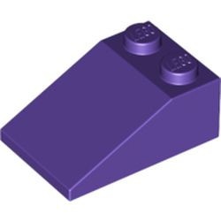3298-89G Dakpan 33 graden 2x3 paars, donker gebruikt *1D018