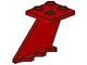 3479-5G Staart klein rood gebruikt *1D040