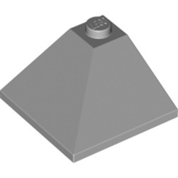 3675-86 Dakpan 33 graden hoek 3x3 BUITENZIJDE grijs, licht (blauwachtig) NIEUW *1B212