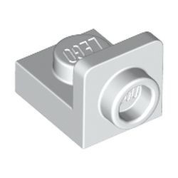 36840-1 Verbindingsplaat 1x1- 1x1 OMGEKEERD wit NIEUW *1B259