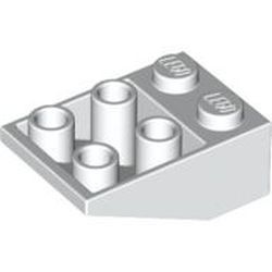 3747-1 Omgekeerde dakpan 33 graden 2x3 wit NIEUW *1B219