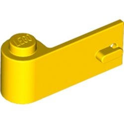 3822-3G Autodeur 1x3x1 links geel gebruikt *1B393