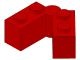 3830c01-5 Scharniersteen 1x4 compleet rood NIEUW *1B062