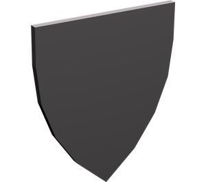 3846-85 Schild driehoek zonder opdruk grijs, donker (blauwachtig) NIEUW *0L0000