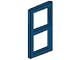 3854-7G Raampaneel 1x2x3 voor ramen 3853- Voor elk raam 2 stuks nodig blauw gebruikt *1B309