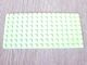 3865-38G Basisplaat 8x16 (geen nopgaten onder) groen, licht gebruikt *3K000