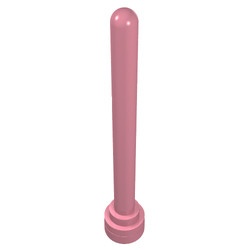 3957-23G Antenne 1x4 noppen hoog roze (klassiek) gebruikt *1E013