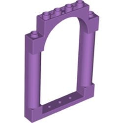 40066-157 Poort 1x6x7 ronde pilaren top boog lavender, midden NIEUW *