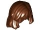 40251-88 Haar vrouw- golvend. Half lang, pony voor bruin, roodachtig NIEUW *0L0000