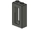4035-10 Trein, raam 1x2x3 zonder glas zie 4036 donker, grijs (klassiek) NIEUW *1B282