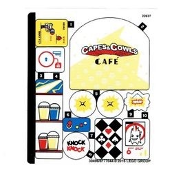 41231stk01 STICKER 41231 Harley Quinn to the rescue NIEUW *0S0000