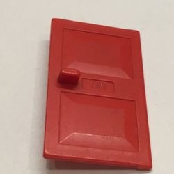 4131-5G Deur 2x4x5- met twee dichte panelen (zie frame 4130) rood gebruikt *1C030 - Img 1