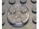 4150-12 Tegel 2x2 rond kruis achterkant ZIE OOK 14769 transparant NIEUW *1B145