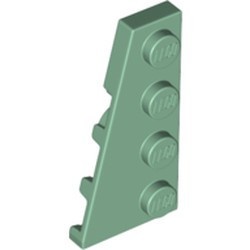 41770-48 Wig plaat 4x2 links groen, zandkleurig NIEUW *1B231