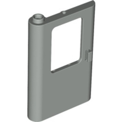 4181-9G Trein, Deur 1x4x5 links lichtgrijs (klassiek) gebruikt *