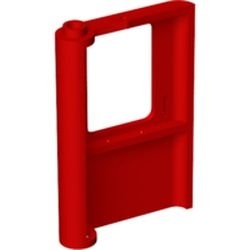 4182-5G Trein, Deur 1x4x5 rechts rood gebruikt *1D0000