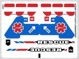 42020stk01 STICKER Twin-rotor helocopter NIEUW *0S0000