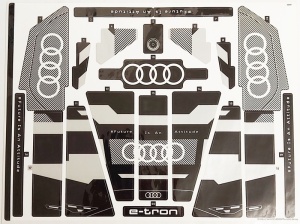 42160stk01 STICKER 4216- Audi RS e-tron NIEUW *0S0000