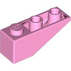 4287-104 Omgekeerde dakpan 33 graden 1x3 roze, helder NIEUW *1B218
