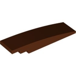 42918-88 Dakpan gebogen 8x2 bruin, roodachtig NIEUW *5B007