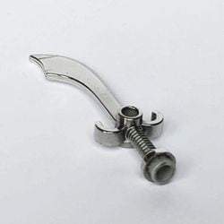43887-22G Kromzwaard chrome zilver gebruikt *1R0000