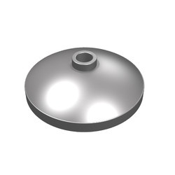 43898-67 Schotel 3x3 zilver, metallic NIEUW *1B048