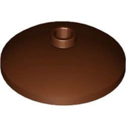 43898-88G Schotel 3x3 bruin, roodachtig gebruikt *1L048