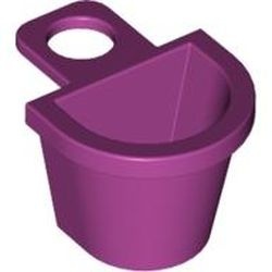 4523-71G Mandje magenta NIEUW *2B1-3