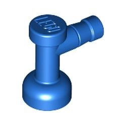 4599-7G Kraan 1x1 blauw gebruikt *1E018