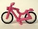 4719c01-47G Fiets (wiel met losse band) roze, donker gebruikt *5K000