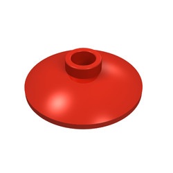 4740-5 Schotel 2x2 rood NIEUW *1B046