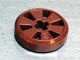 47576-88 Hockey puck bruin, roodachtig NIEUW *0L0000