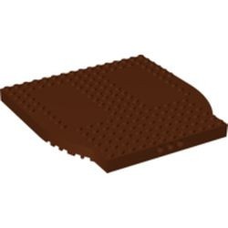 48000-88G Bootdeck 16x16 bruin, roodachtig gebruikt *