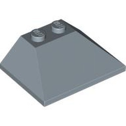 4861-55 Dakpan 33/45 graden dubbel 4x3 blauw, zandkleurig NIEUW *