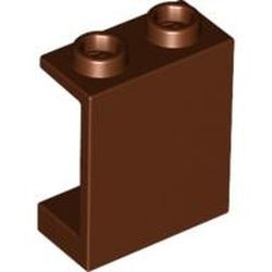 4864-88 Paneel 1x2x2 ZONDER zijschotten bruin, roodachtig NIEUW *1B022