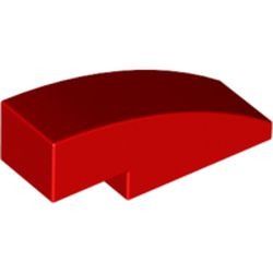 50950-5G Dakpan gebogen 1x3 rood gebruikt *1D035