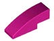 50950-71 Dakpan gebogen 1x3 magenta NIEUW *1B097