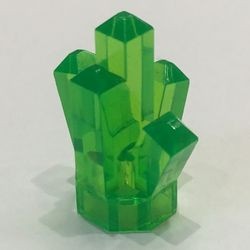 52-108 Kristal transparant heldergroen NIEUW *1B051