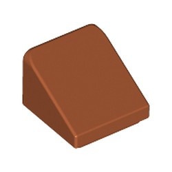 54200-68 Dakpan klein 30 graden 1x1x 2/3 oranje, donker NIEUW *1B191