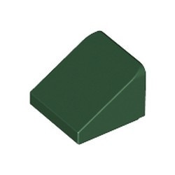 54200-80 Dakpan klein 30 graden 1x1x 2/3 groen, donker NIEUW *1B190