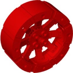 55817-5 Spaakwiel Vikingen met 12 gaten rood NIEUW *5W000