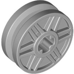 56903-86 Wiel 18x8mm Met 6x2 spaken en asgat grijs, licht (blauwachtig) NIEUW *5W000