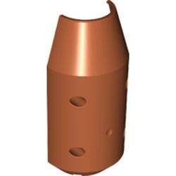57792-68 Cementmixer 3x6x10 HALF -(2 nodig+pinnen) oranje, donker NIEUW *1R0000