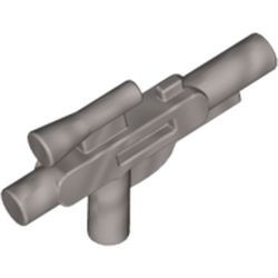 58247-8 Pistool, blaster middelgroot zilver, mat NIEUW *0L0000