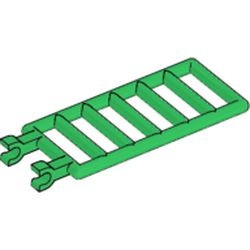 6020-6G 7x3 rooster met dubbele clips AAN ÉÉN ZIJDE groen gebruikt *1L0000