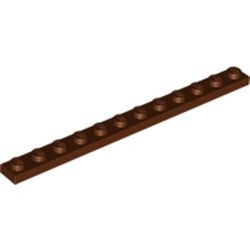 60479-88 Platte plaat 1x12 bruin, roodachtig NIEUW *1B197