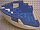 6051c02-1G Boeg zeilschip 12x12x5 1/3 blauw dek (PAKKETZENDING) wit gebruikt *